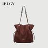 Ladies Bucket Bag Crossbody Large Capacity Chain Simple Casual Commuter Bag