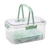 Contenitori per Alimenti Contenitore Esterno per Alimenti Custodia da Cucina Quotidiana Organizzatore Riutilizzabile per Campeggio Picnic