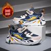 1876 students boys sports shoes waterproof leather surface primary school students casual running shoes lightweight soft sole medium and large childr