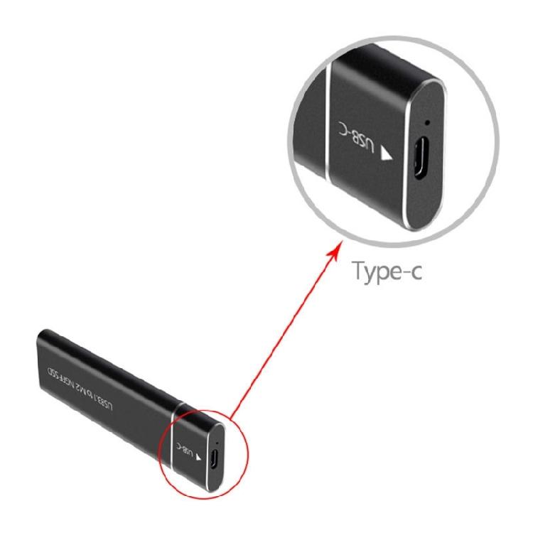 M.2 Portable Enclosure Externally Adapter Case Hard Drive Disk Box Enclosure 5Gbps USB 3.2 Type C for 2230 2242