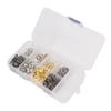 5mm Grommet Tool Kit Multicolor Sturdy Construction Iron Copper Grommet Set with Storage Box for