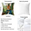 Character Cute-Peter Rabbit-Smart Pillow Case Anti-Dustmite Pillowcase Invisible Zipper Silky Short Plush Sofa Cushion Cover