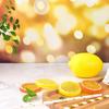 10 Pcs Fake Lemon Slice Lemon Block Artificial Fruit Highly Simulation Lifelike Model for Home Party Decoration