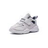 Anta Kids Lifestyle Series Comfortable Anti-Kick Wear-Resistant Low-Top Walking Shoes Baby shoes White 322330001-2