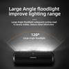Luce per Bicicletta Luce Anteriore Bici 8000mAh Impermeabile Torcia Ricarica USB Lampada per Ciclismo MTB Strada Accessori