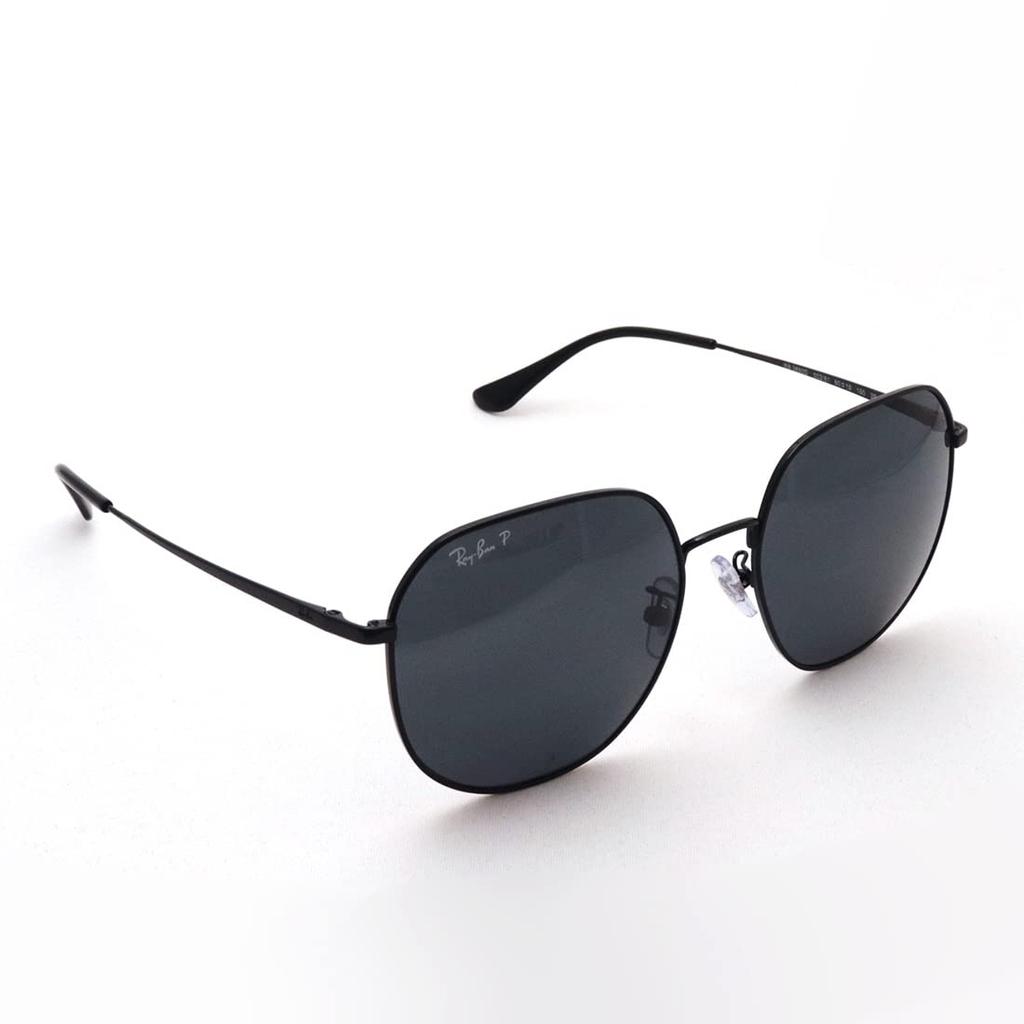 RB3680D Black Grey Polar 60 Ray-Ban Sunglasses, Frame/Dark Lens,