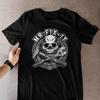 Mr Fix It T Shirt Handyman Skull Tools Graphic Tee Funny Mechanic