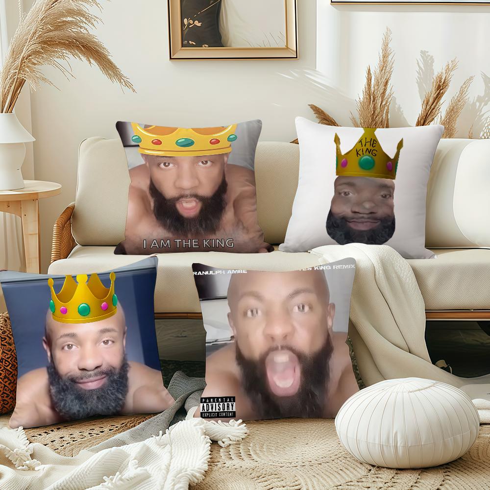 M-Michael W-Willis Heard Cushion Cover Best Home Office Coffee Pillow Sofa Printing Decoration Room Shop Car Nordic Simplicity