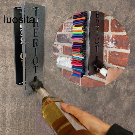 Can Cooler Holder, Space-Saving Wall Mounted, Sturdy Fixing, Simple Installation, Convenient Beverage Cooler Holder