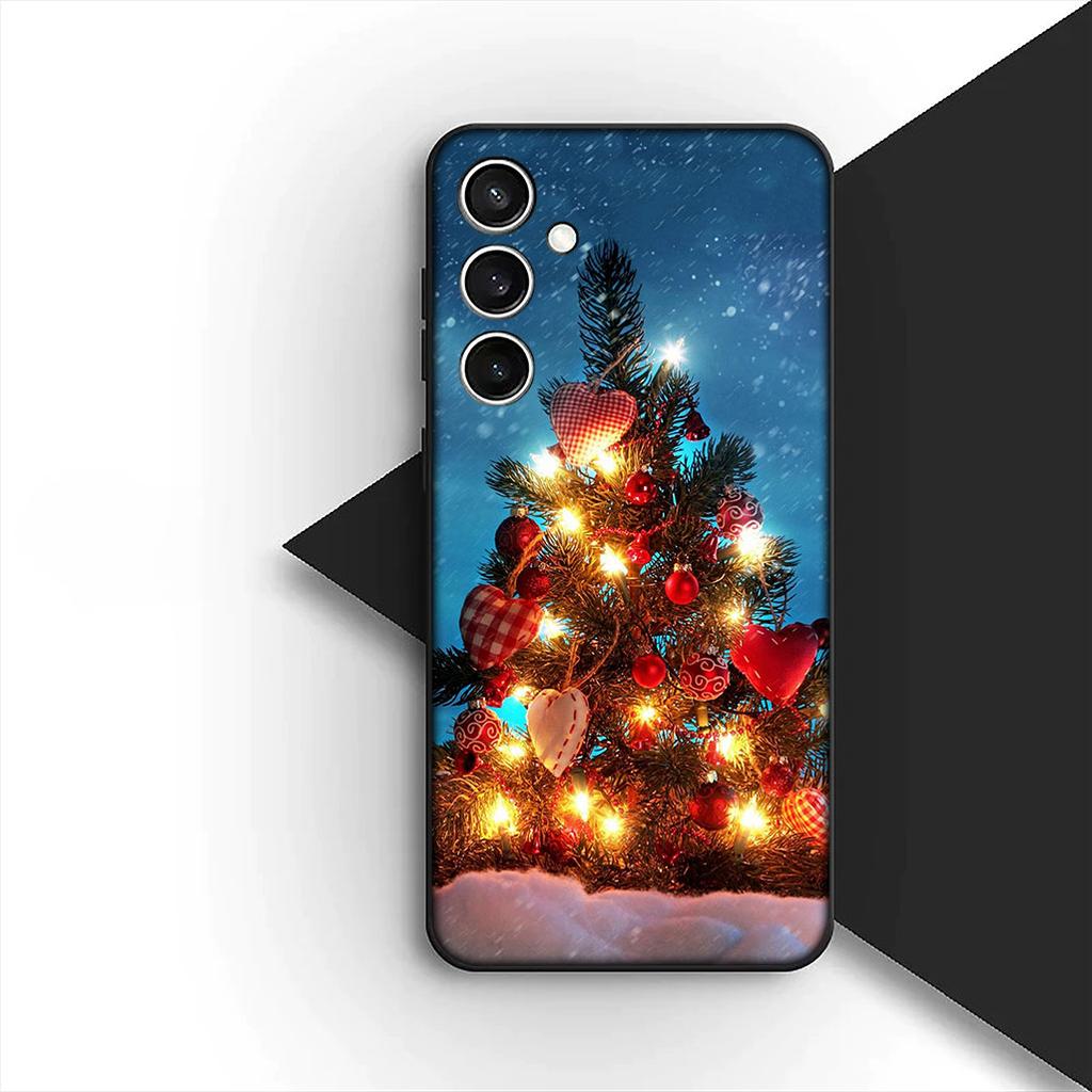 Merry Christmas Tree Deer Snow Gift Phone Cover for Xiaomi Redmi Note 14 13 Pro Plus ProPlus 13C 14C Pro+ 5G Protective Case