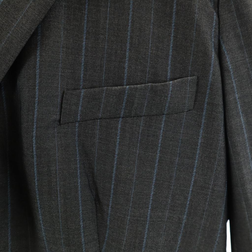ARMANI COLLEZIONI made in Italy Striped Pattern tailored jacket 44 Women Used