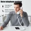 Landline Handle Receiver Ergonomics Creative Telephone Head Set Portable Vintage Phone Headset for Cell Mobile Video Conferences