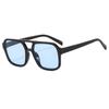 Trendy Ins Style Square Aviation Sunglasses Uv400 Protection Big Frame Sun Glasses Black Shades For Women & Men