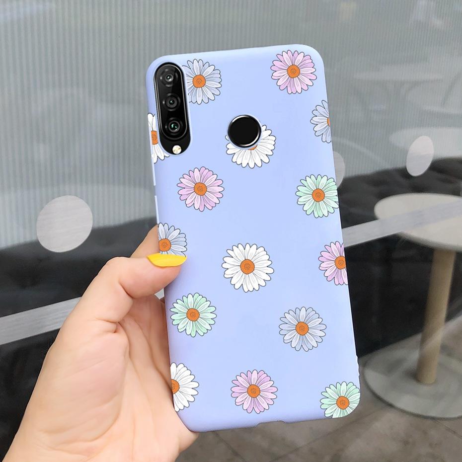 Flower Phone Cases For Huawei P30 Lite Pro Case Cover On Fundas Huawei P30 P30lite P 30 lite pro P30pro Cute Soft Silicone Cases