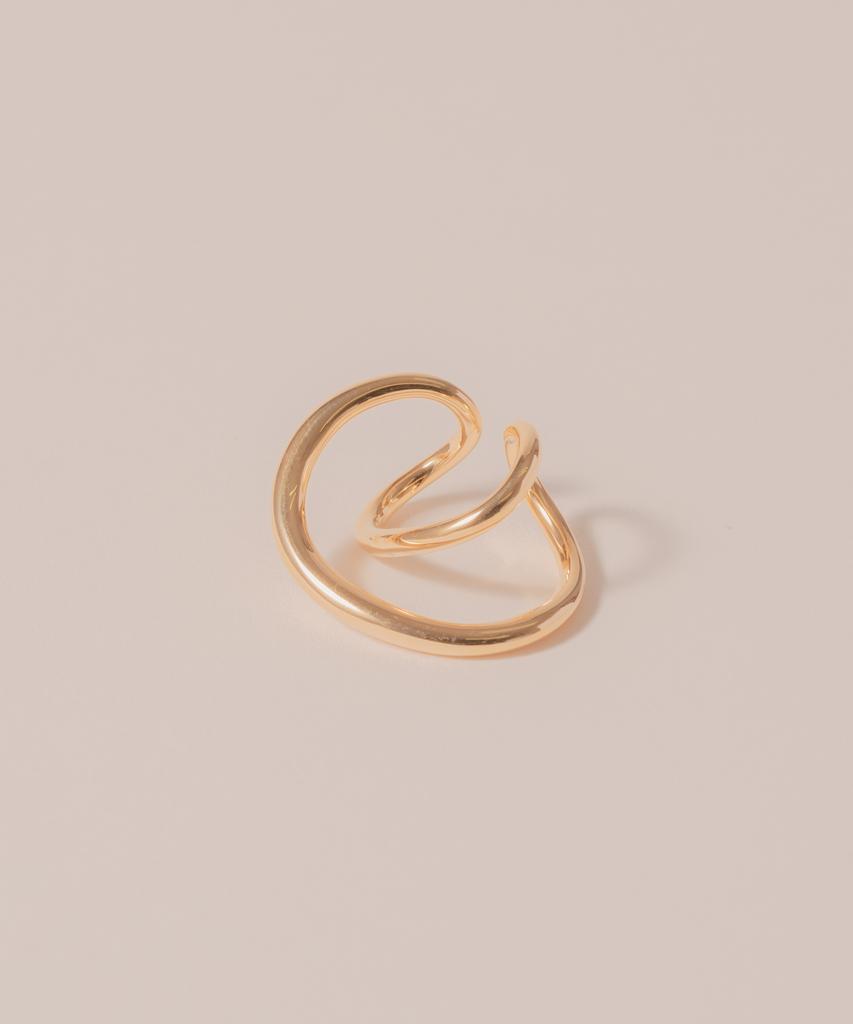 Novice Tokyo Large Cross Ear Cuff / Gold