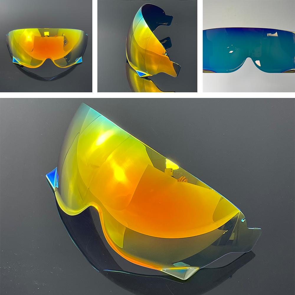 JO Helmet Visor for SHOEI JO EX-Zero CJ-3 Visera Casco Moto Durable Face Shield Inner Coating UV Protective Lens Windproof