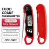 Instant Read Meat Digital Thermometer Waterproof With Backlight & Calibration For Kitchen Outdoor Cooking Bbq Grilling