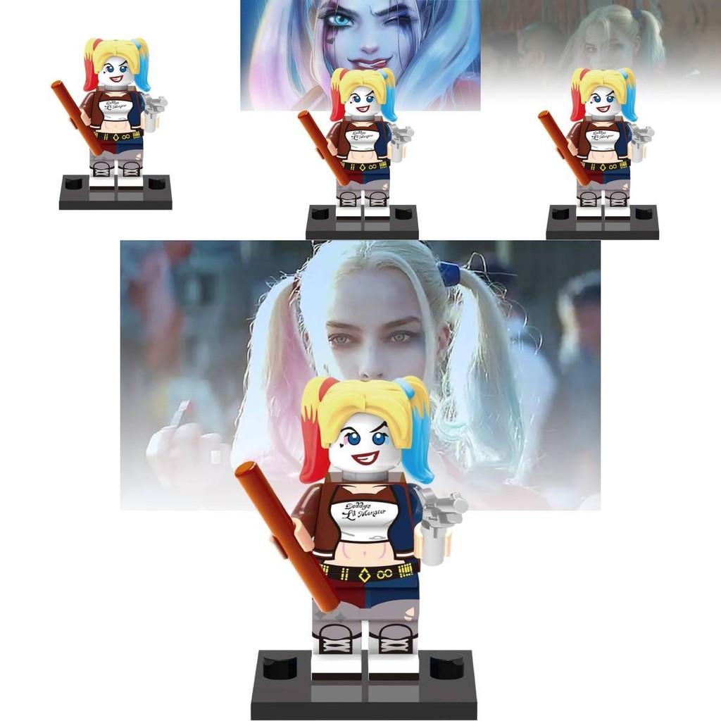 Premium Kunststoff DIY Gift-Efeu Catwoman Quinn Two-Face Bausteine Spielzeugset