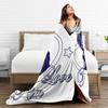 Dean Di Laurentis Off-Campus Warm Cozy Blankets For Outdoor Novelty Bedding Throws Winter Travel Office Flannel Bedspread