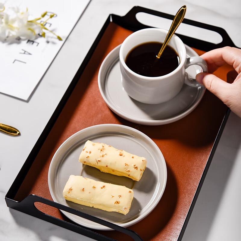 Naijiang Europese Luxe Gouden Rand Keramisch Koffieservies