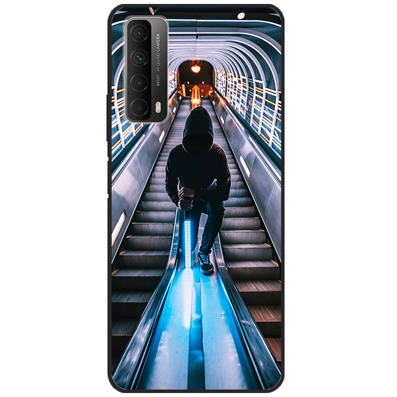 For Huawei Y7A PSmart 2021 Shockproof Cover 6.67" For Huawei P Smart 2021 Case PPA-LX2 Phone Cover Soft Silicone Back Case Coque