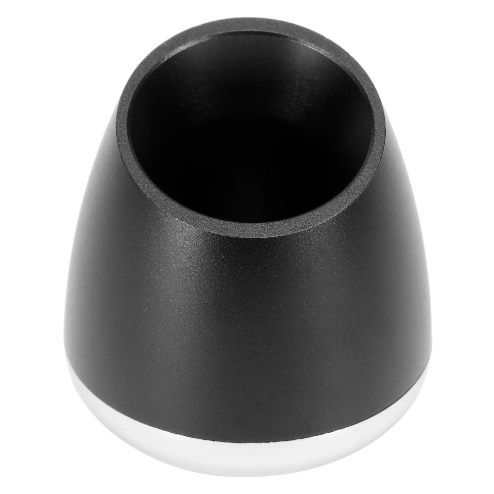 Aluminum Shaver Holder Black and Silver Shaving Razors Holder Bathroom Washroom