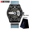 Relogio Masculino CURREN Watch Men Waterproof Calendar Sport Military Male Clock Top Brand Luxury 3D Dial Man Wristwatch 8301