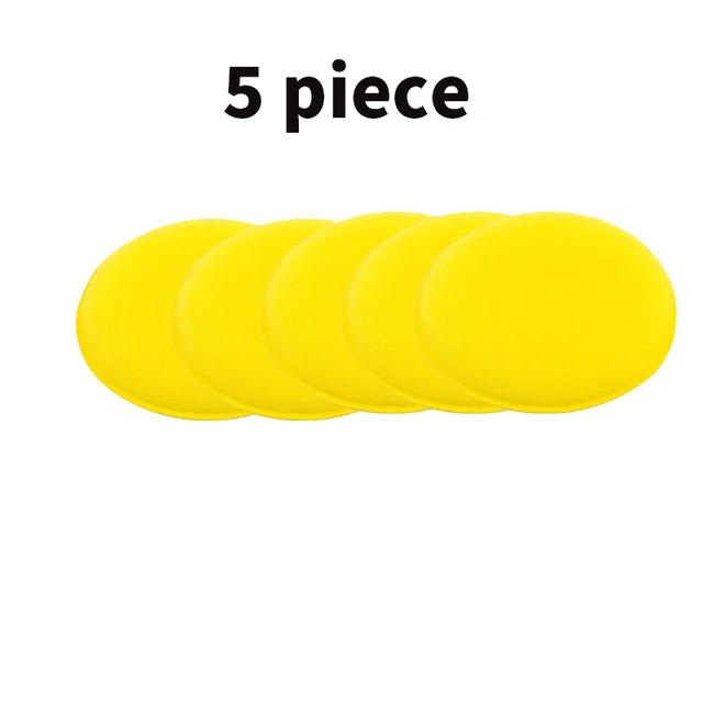 Car Foam Sponge Wax Applicator Cleaning Detailing Pads Car Waxing Polishing Pad Home Car Wash Care 10cm Car Cleaning Kit