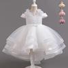 Girls' Summer Birthday Mesh Princess Dress - Formal Puffy Performance Costume