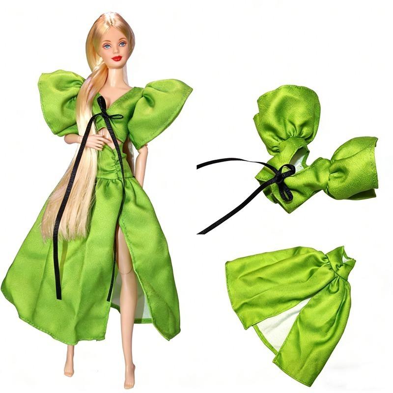 30cm 11,8 Zoll Für Barbies Puppen Kleidung Schuhe Halsketten Set Rock Geschäftsanzug Geeignete Prinzessinnenkleidung Für 1/6 Puppen Spielzeug Geschenk