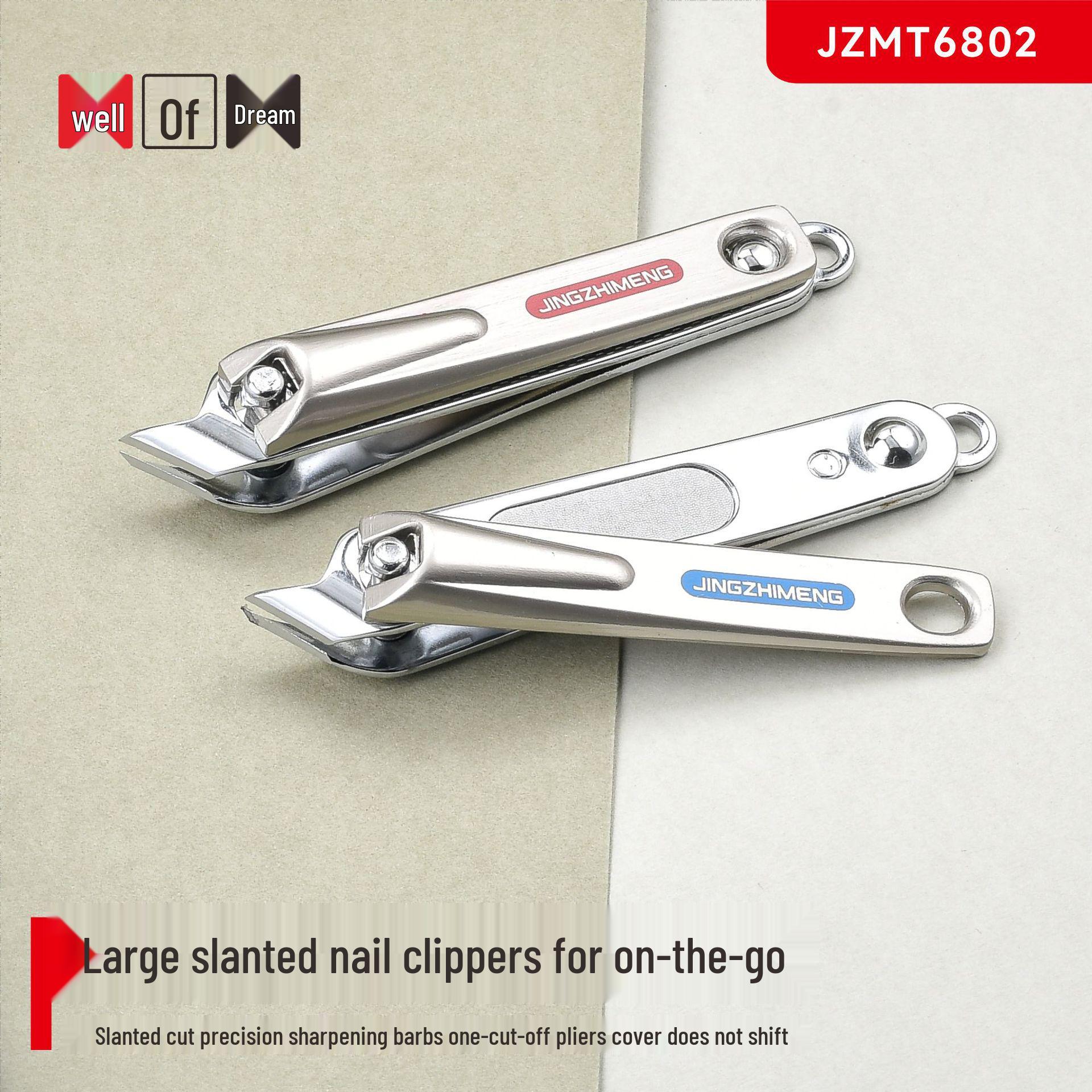 Jingzhi Meng Angled Nail Clippers Set with File