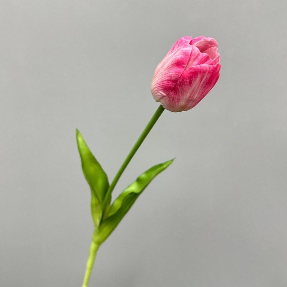 Hand-Held Design Tulip Simulation Flower Flower Arrangement Real Touch Tulip  Decoration Ornament