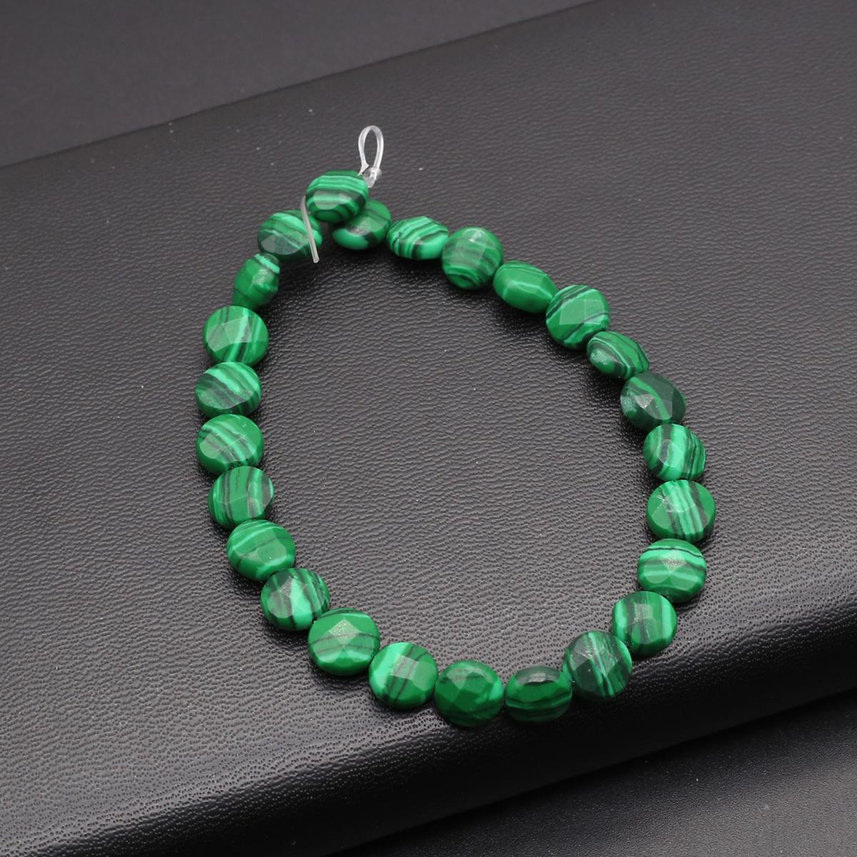 

Бусины из натурального камня бирюза/содалит круглые граненые бусины для изготовления ювелирных изделий DIY ожерелье браслет серьги аксессуар Malachite/8x8mm