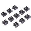 20Pcs/set DIP-8PIC Round Hole 8-Pin IC Sockets Adaptor 2.54mm DIP8 Chip Base Circuit IC Connector Solder Type