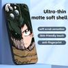 Phone Case For iPhone 16 16e 15 14 13 12 11 Plus Mini Pro Max Deku My Hero Academia  Soft black Shockproof Cover