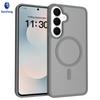 Amazon Applicable Samsung Galaxy S26FE Mobile Phone Case Anti-drop Matte S25 Magnetic Case Spot Wholesale