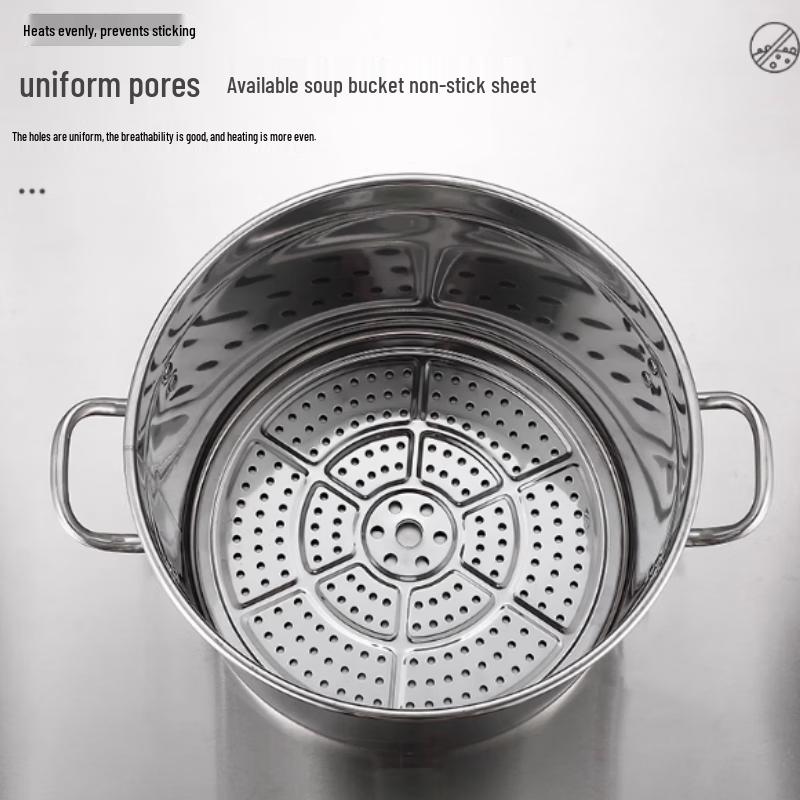 Jingyuheng Stainless Steel Steamer Rack with Anti-stick Plates