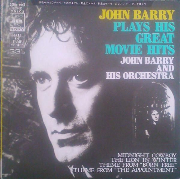 

7inch Record JOHN BARRY HIS ORCHESTRA John Barry Plays His Great Movie Hi SONE70103 CBS SONY Japan Soundtracks Musicals Used