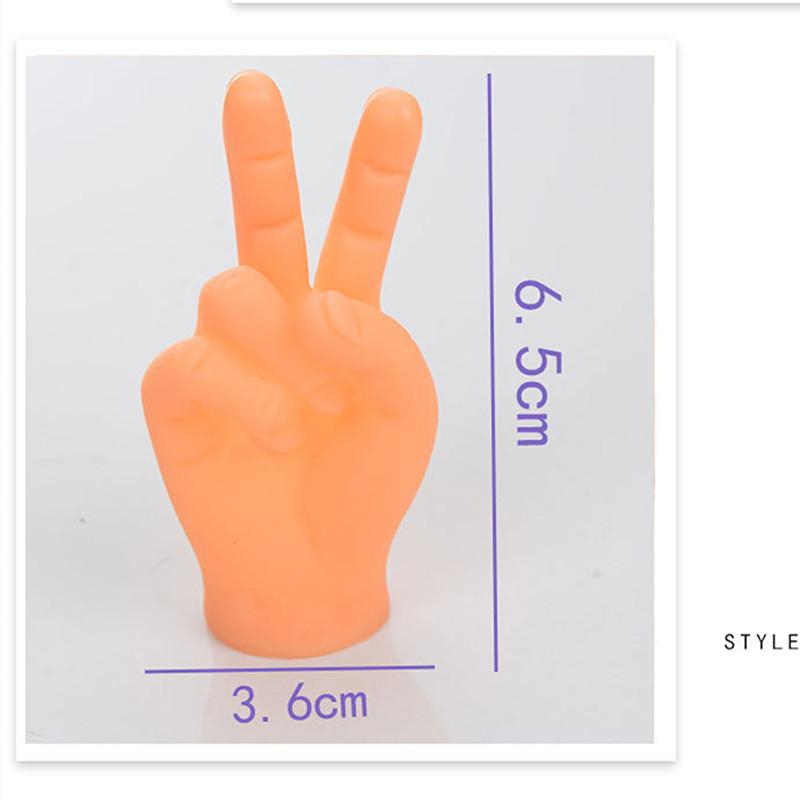 Tiny Hands Miniature Finger Little Puppets Party Favors Toys Mini Hand Pet Cat Toy Accessories