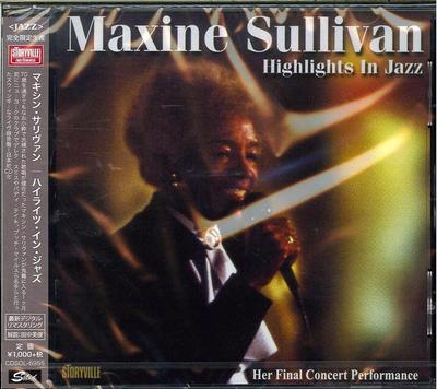 CD MAXINE SULLIVAN - Highlights In Jazz  CDSOL6955 Solid Records 2015 Japan ObiJazz Used