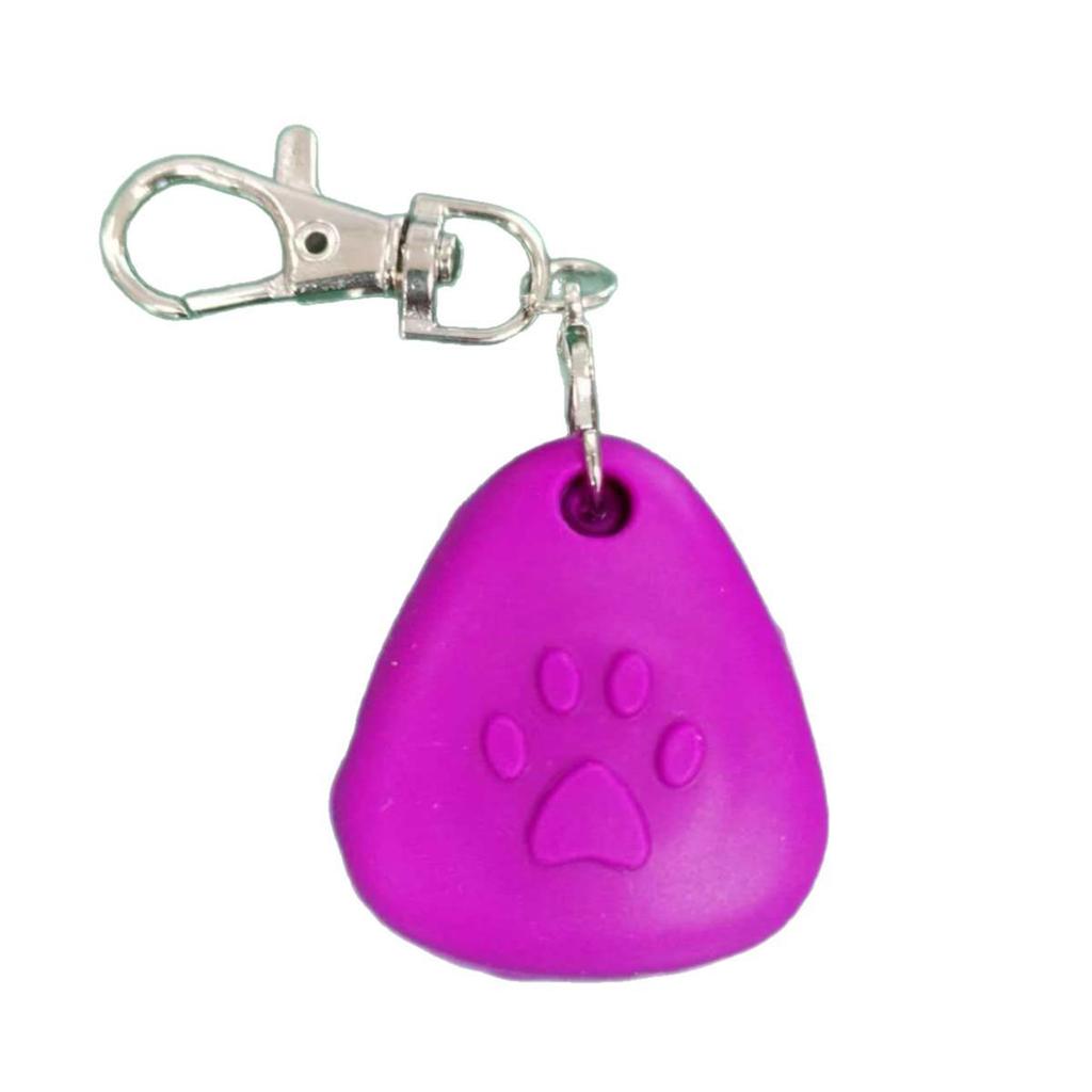 LED Luminous Silicone Triangle Dog Tag - Nighttime Anti-Lost Pendant & Backpack Light