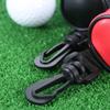 Pacote de cintura para bola de golfe à prova d'água pode conter 3 bolas de golfe bolsa de cintura bolsa de armazenamento de bola de golfe presente