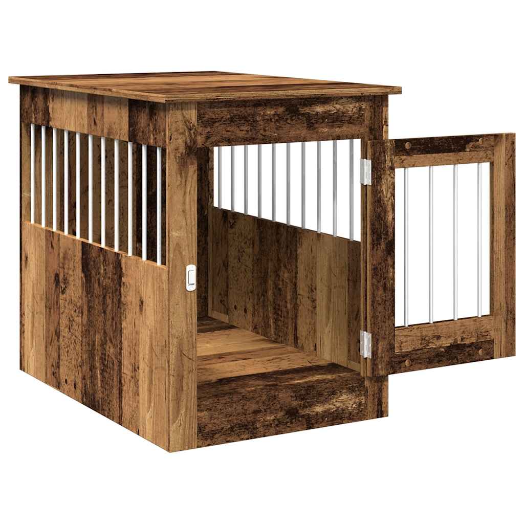 Vidaxl Hundezwinger, Altes Holz, 55x80x68 cm
