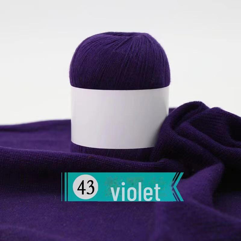 Hand-woven Cashmere Yarn - 3 Ply Soft Wool for Sweaters - Spot Processed Ball of Yarn