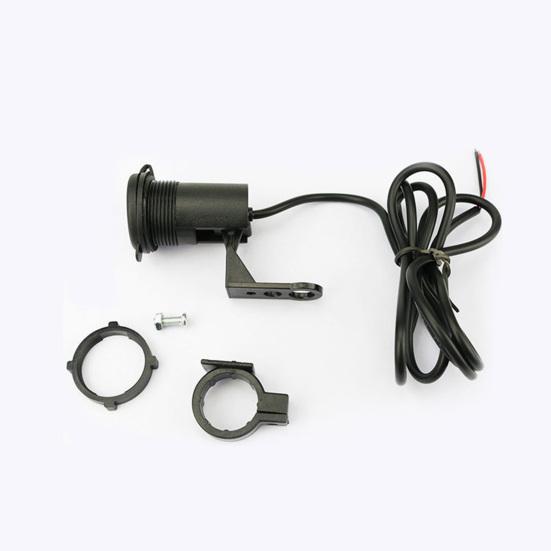 Motocyklová nabíječka s jedním USB portem Vodotěsný PC rychlonabíjecí adaptér