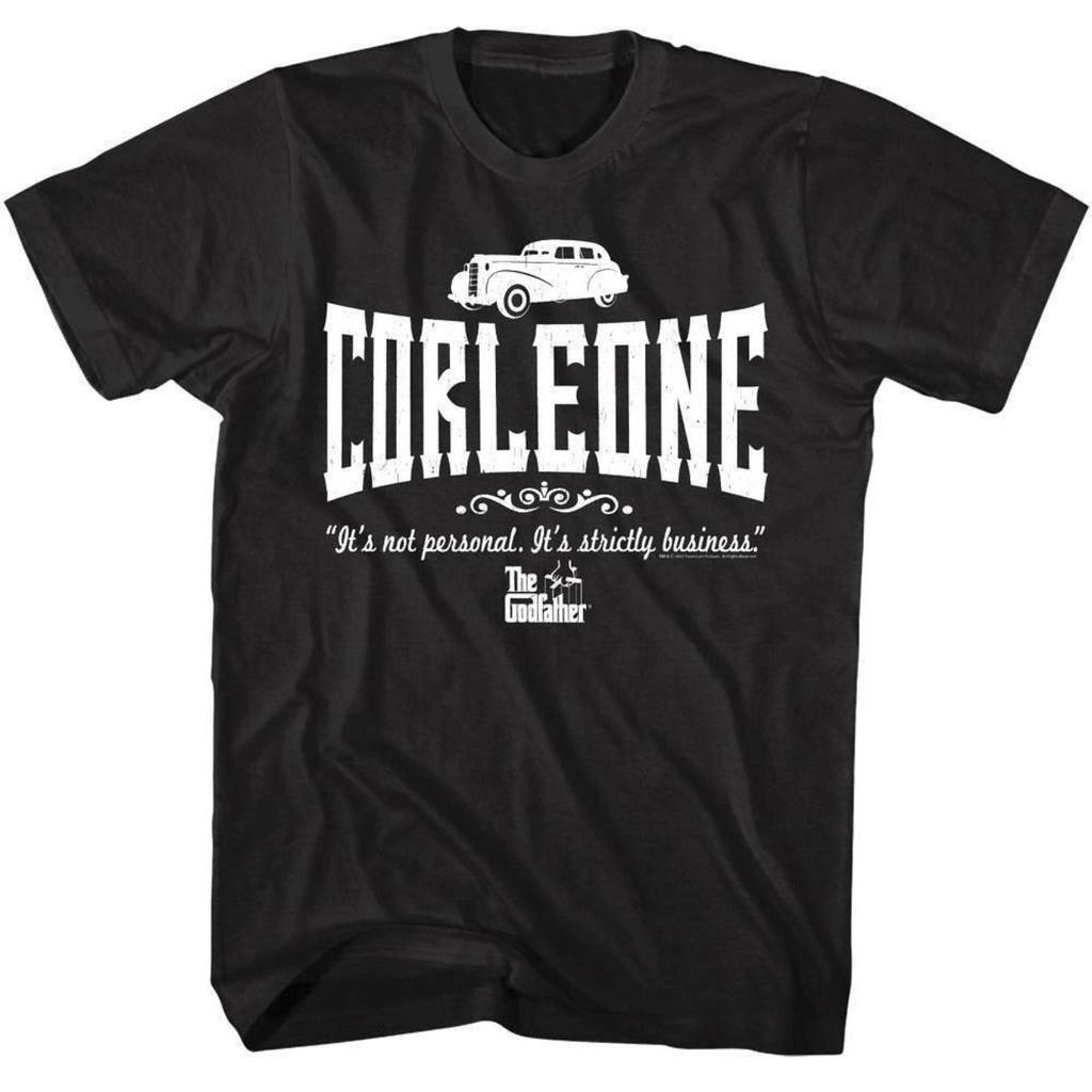 Godfather Corleone Strictly Business Men'S T Shirt All-Season Family T-shirt Graphic Short Sleeve Shirt Unisex Men Women Summer
