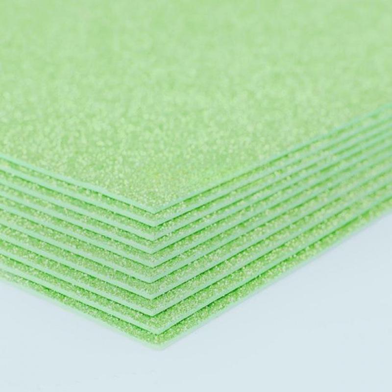 Glitter Self-Adhesive Foam Craft Paper for Kids