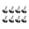 8PCS Table Feet Screw On 1/4In Thread Levelers Furniture Levelers Leg Levelers New Glide Leveler