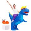 Adult Dinosaur Costume with Sunglasses Inflatable Costume for School Birthday Parties [BKLSOCUTE] - Halloween, Christmas, Festivals,
