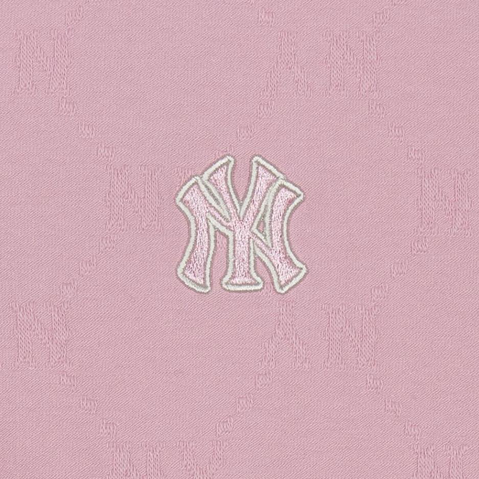 New MLB New York Yankees Polo Shirt Women's Pink 3FPQM0353-50PKM
